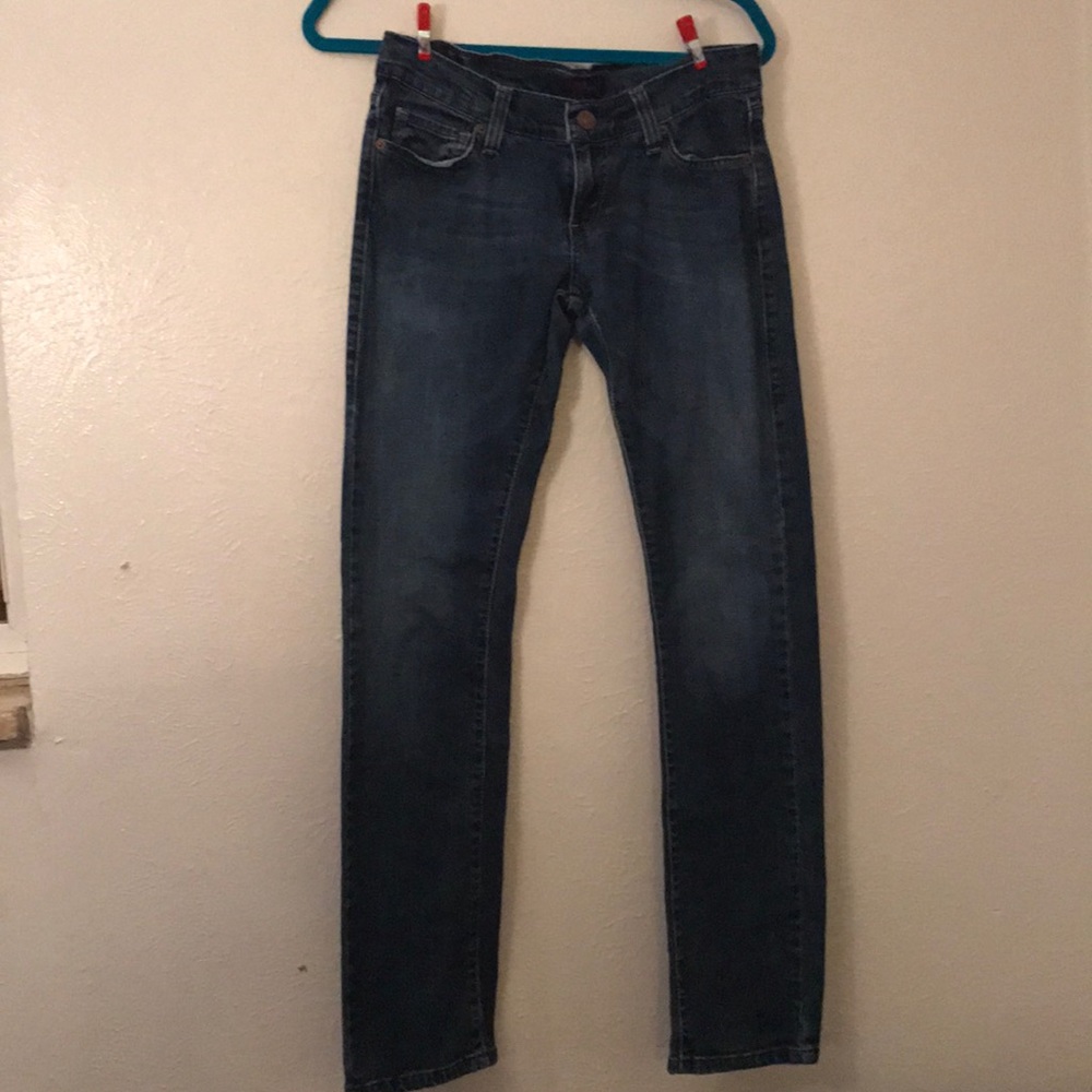 Levi's 504 tilted jeans